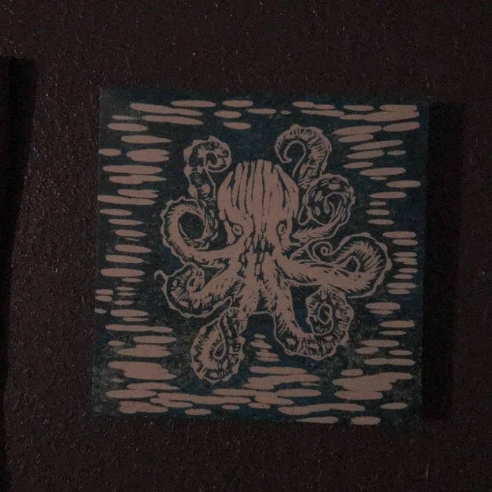 Octopus wall art
